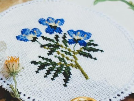 cross stitch sampler