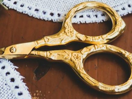 cross stitch scissors